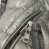 Authentic Moncler Acorus Champagne Grey Jacket Size 3 M