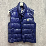 Authentic Moncler Tib Gilet Blue Jacket Size 3 M