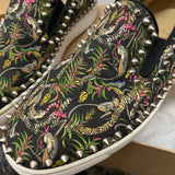 Authentic Christian Louboutin Multi Jungle Pikboat Sneakers 7UK 41 8US