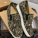 Authentic Christian Louboutin Multi Jungle Pikboat Sneakers 7UK 41 8US