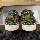 Authentic Christian Louboutin Multi Jungle Pikboat Sneakers 7UK 41 8US