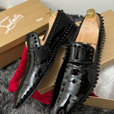 Authentic Christian Louboutin Black Dandelion Shoes Spikes 9UK 43 10US