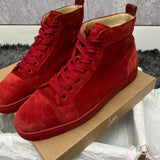 Authentic Christian Louboutin Red Suede Sneakers 9UK 43 10US