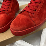 Authentic Christian Louboutin Red Suede Sneakers 9UK 43 10US