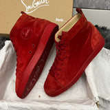 Authentic Christian Louboutin Red Suede Sneakers 9UK 43 10US