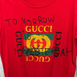 Authentic GUCCI red coco t-shirt S