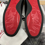 Authentic Christian Louboutin Black Suede sneaker 8UK 8 42 9US