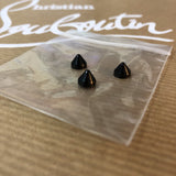 Original Christian Louboutin black studs spikes