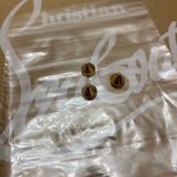 Original Christian Louboutin gold studs spikes